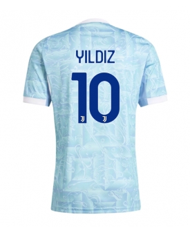 Juventus Kenan Yildiz #10 Maglia Gara Trasferta Repliche 2025-26 Maniche Corte